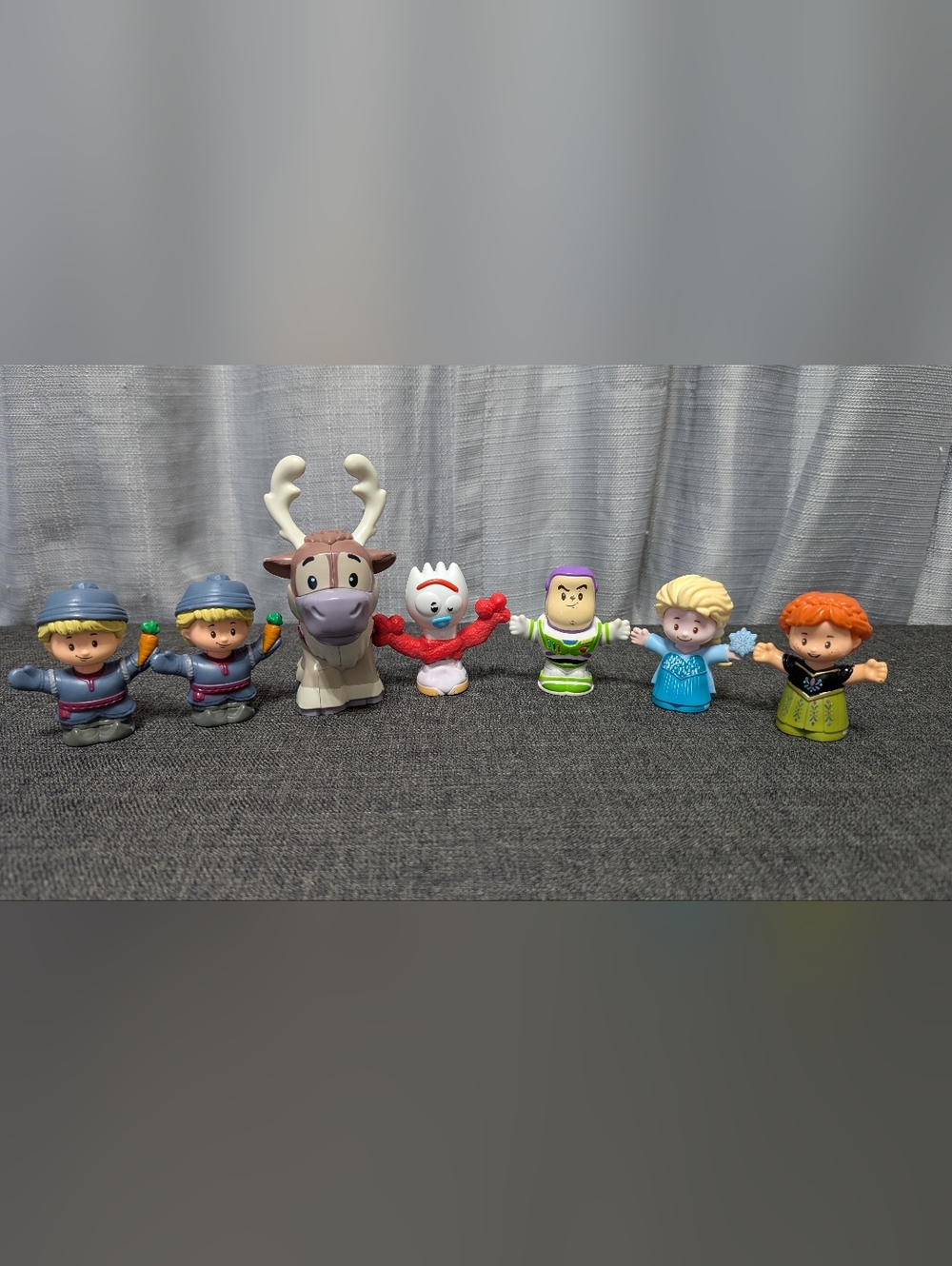 Fisher Price Little People Lot Of 7 Disney Characters Frozen And Toy Story